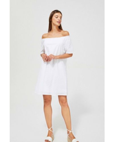 Ажурна сукня Moodo біла