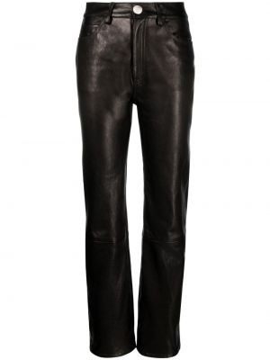 Pantalon droit Khaite noir