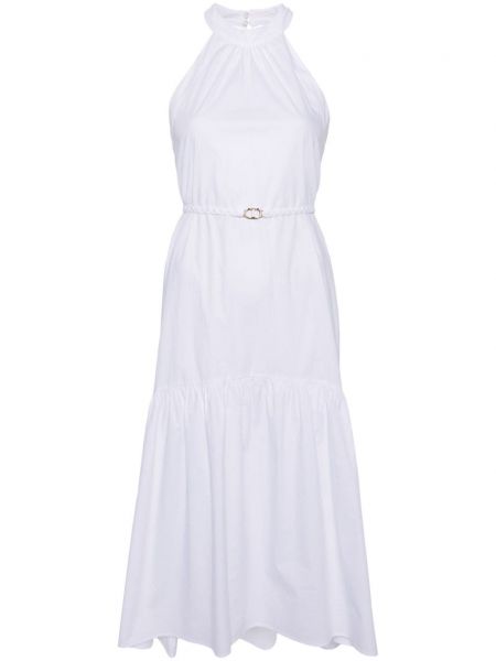 Макси рокля Twinset бяло