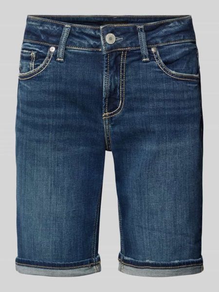 Szorty jeansowe z kieszeniami Silver Jeans srebrne