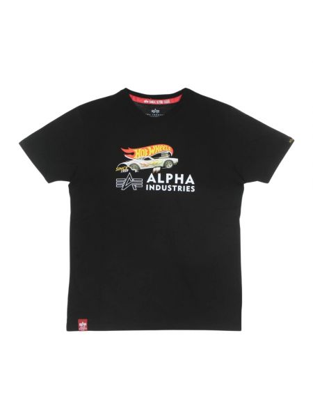 Koszulka Alpha Industries czarna
