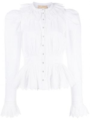 Пеплум блуза Ulla Johnson бяло
