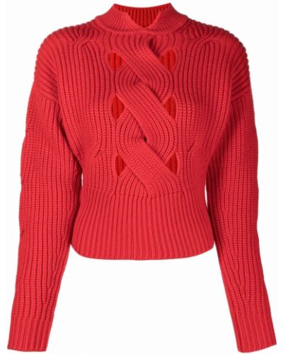 Jersey de tela jersey Patou rojo