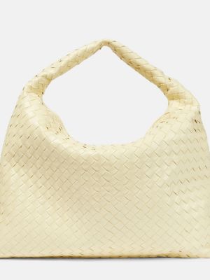 Τσάντα shopper Bottega Veneta κίτρινο