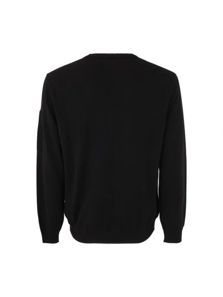Jersey de tela jersey de cuello redondo de crepé C.p. Company negro