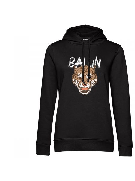Sweter w tygrysie prążki Ballin Est. 2013 czarny