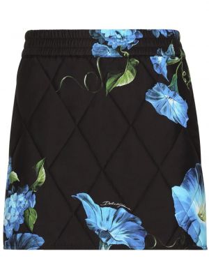 Květinové mini sukně s potiskem Dolce & Gabbana
