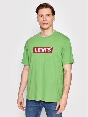 Relaxed тениска Levi's® зелено