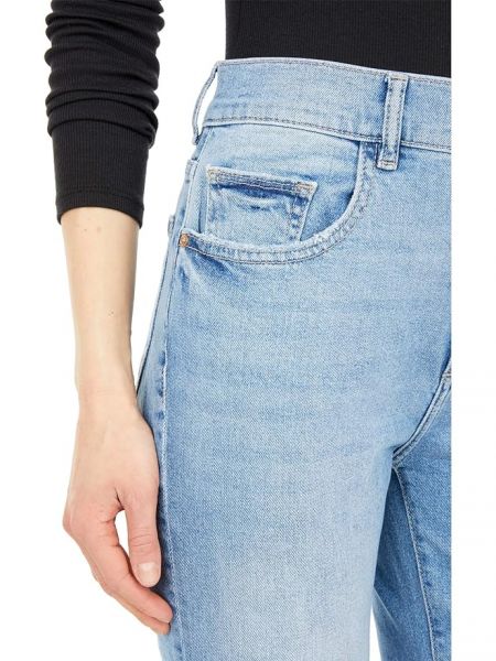 Прямые джинсы с высокой талией ретро Dl1961