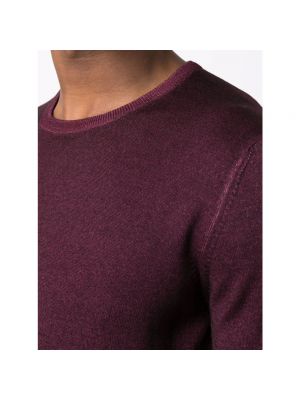 Dzianinowy sweter Barba fioletowy