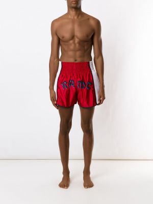 Pantalones cortos deportivos Amir Slama rojo