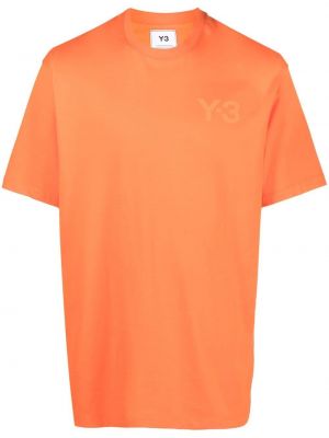 Tričko s potlačou Y-3 - Oranžová