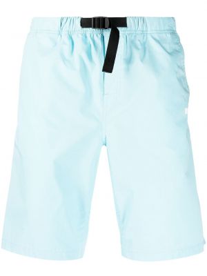 Pantalones cortos deportivos con estampado Msgm azul
