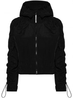 Kapucnis dzseki nyomtatás Calvin Klein fekete