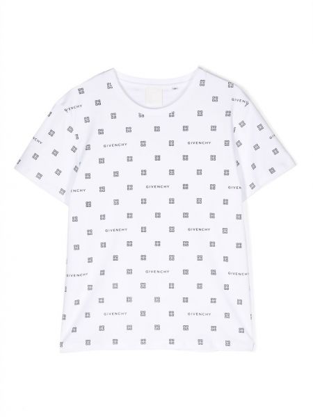 T-shirt för tjejer Givenchy Kids vit