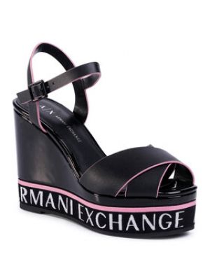 Sandales Armani Exchange noir