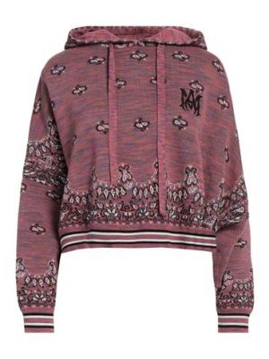 Suéter de algodón Amiri rosa