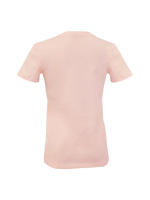 Camiseta con bordado de flores Max Mara rosa