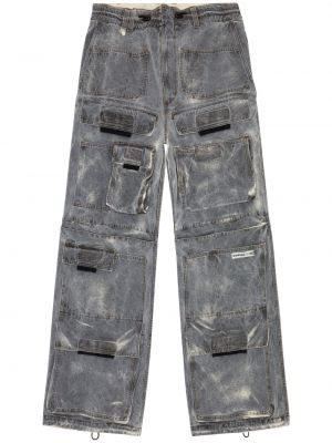 Jeans med fickor Diesel grå