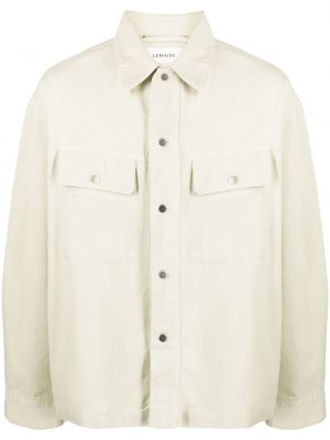 Chemise en coton avec poches Lemaire