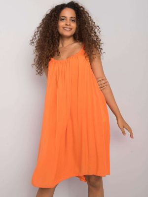 Φόρεμα Och Bella πορτοκαλί
