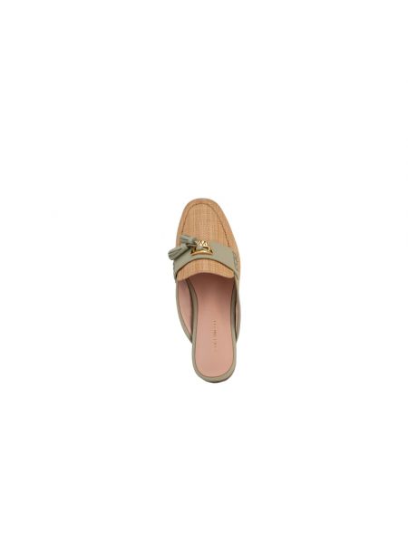 Mules Coccinelle beige