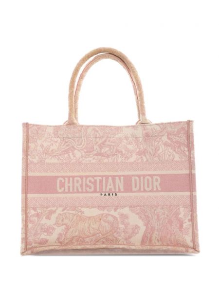 Shopper torbica Christian Dior Pre-owned ružičasta