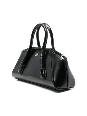 Bolso clutch de cuero Givenchy negro