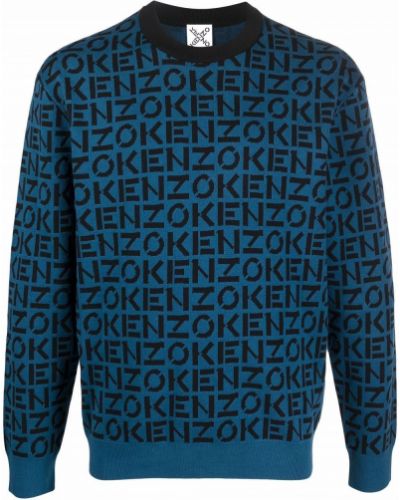 Жакардов пуловер Kenzo