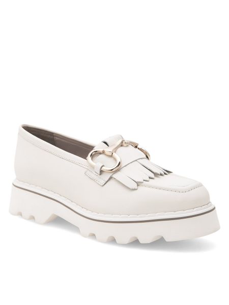 Pantofi loafer Badura alb
