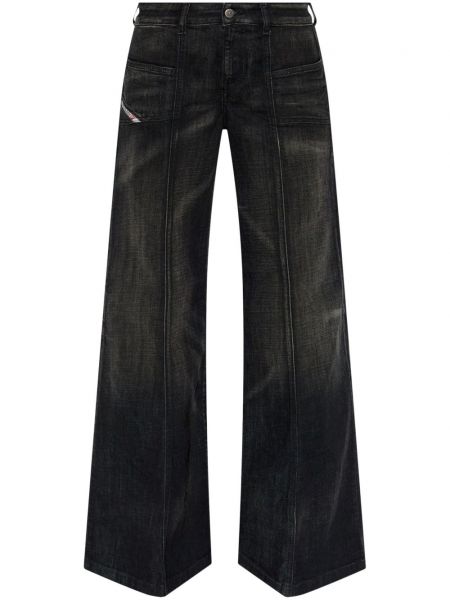 Flared jeans Diesel sort