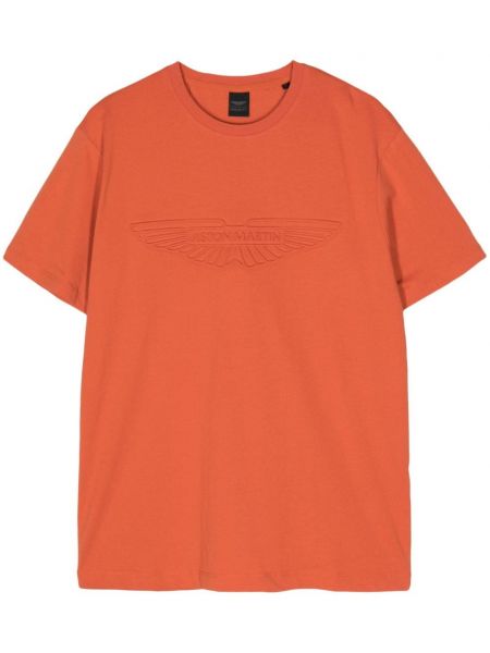 Marškinėliai Hackett oranžinė