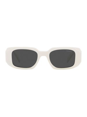 Slnečné okuliare Prada biela