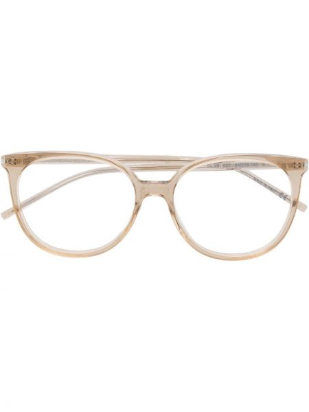 Korekciniai akiniai Saint Laurent Eyewear smėlinė
