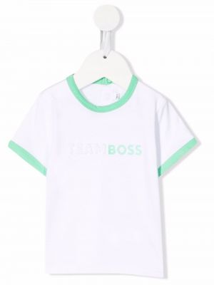 T-skjorte for jenter Boss Kidswear hvit