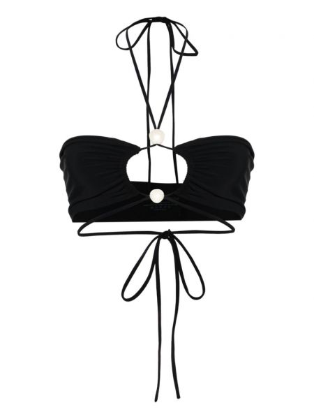 Bikini z biseri Magda Butrym črna