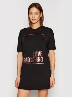 Šaty Love Moschino černé