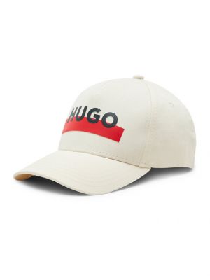 Cappello con visiera Hugo beige