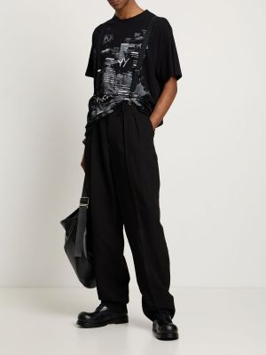 Tričko Yohji Yamamoto čierna