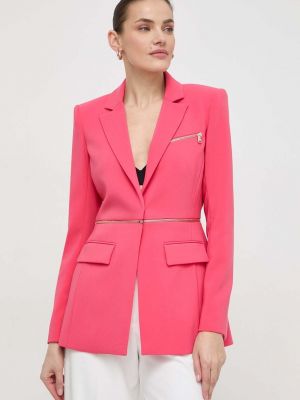 Однотонний піджак Patrizia Pepe рожевий