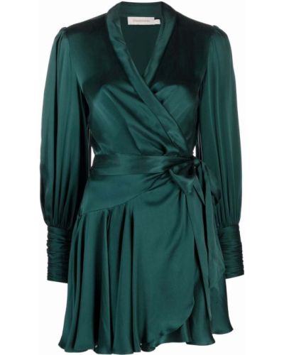 Mini vestido Zimmermann verde