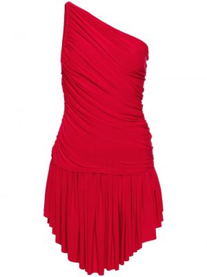 Asymetrické šaty Norma Kamali červené