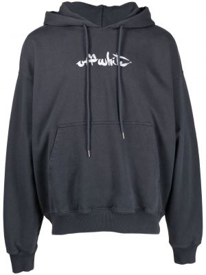 Hoodie Off-white vit