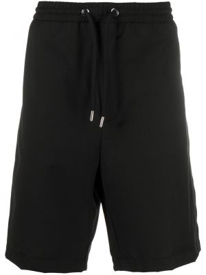 Pantalones cortos deportivos con cordones Les Hommes negro