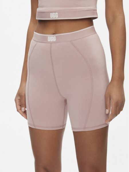 Pantaloni scurți de sport slim fit Ugg roz