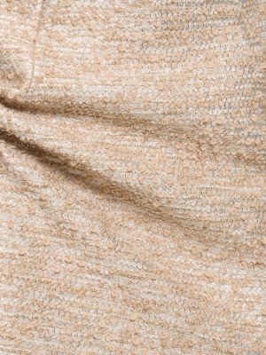 Tweed jacquard midirock Emilia Wickstead beige