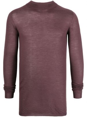 Pull en tricot Rick Owens violet