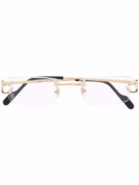 Silmälasit Cartier Eyewear kulta