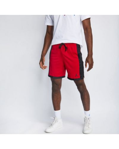 Short en tissu de sport Jordan rouge