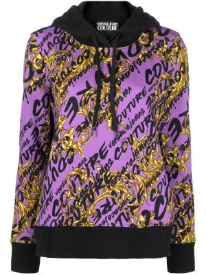 Hoodie Versace Jeans Couture lila